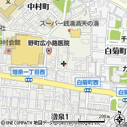 石川県金沢市中村町8-10周辺の地図