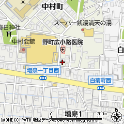 石川県金沢市中村町9-18周辺の地図