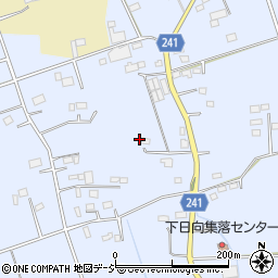 栃木県鹿沼市下日向853周辺の地図