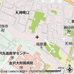 カナサキアパート周辺の地図