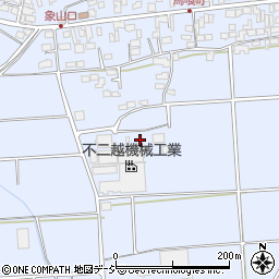 長野県長野市松代町清野1668周辺の地図