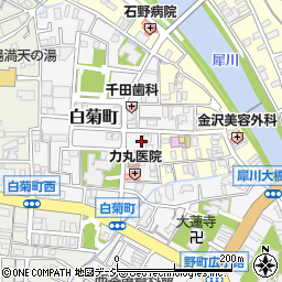 石川県金沢市白菊町4周辺の地図