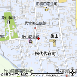 長野県長野市松代町松代代官町1449周辺の地図