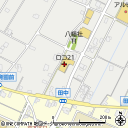 シャディサラダ館福光ロコ２１店周辺の地図