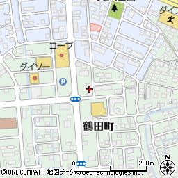 栃木銀行鶴田支店周辺の地図