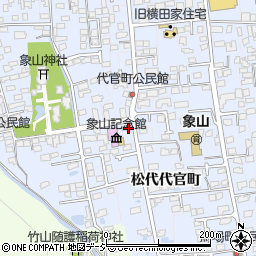 長野県長野市松代町松代代官町1448周辺の地図