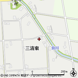 富山県南砺市三清東190周辺の地図
