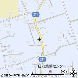 栃木県鹿沼市下日向858周辺の地図
