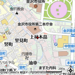 石川県金沢市上柿木畠周辺の地図