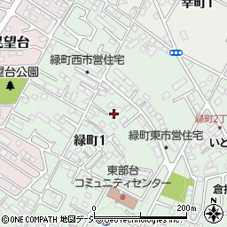 〒322-0025 栃木県鹿沼市緑町の地図