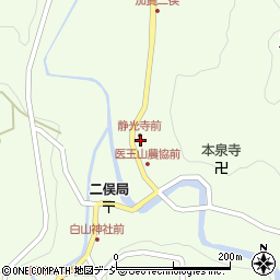 石川県金沢市二俣町イ11周辺の地図