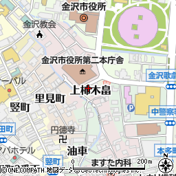 石川県金沢市上柿木畠4周辺の地図