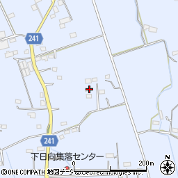 栃木県鹿沼市下日向951周辺の地図