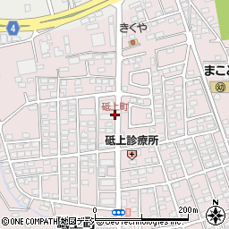 砥上町周辺の地図