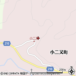 石川県金沢市小二又町（チ）周辺の地図
