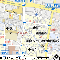 ファーストパーク宇都宮二荒町第１駐車場周辺の地図