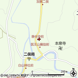 石川県金沢市二俣町イ21周辺の地図