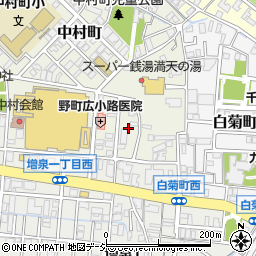 石川県金沢市中村町8周辺の地図