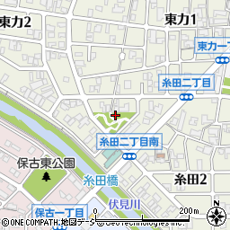 糸田第2児童公園周辺の地図