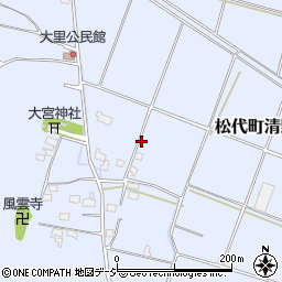 長野県長野市松代町清野629周辺の地図