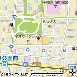 株式会社カンセキ　駅東店周辺の地図