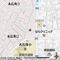 サリーレ３周辺の地図