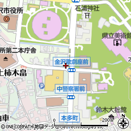 大和あんしんパーキング歌劇座周辺の地図
