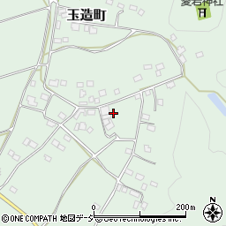 茨城県常陸太田市玉造町1284周辺の地図