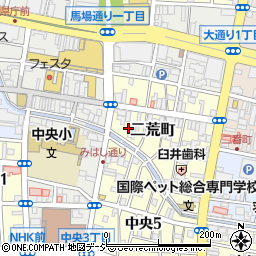 栃木県宇都宮市二荒町9周辺の地図