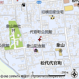 長野県長野市松代町松代代官町1446周辺の地図