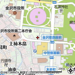 石川県国際交流協会（公益財団法人）　石川国際交流サロン周辺の地図