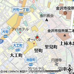 Kanazawa Music Bar周辺の地図