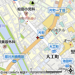 赤玉 金沢 本店周辺の地図