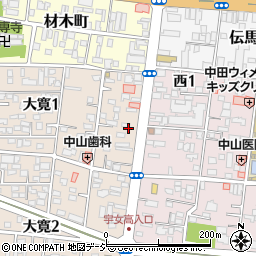 香月堂周辺の地図