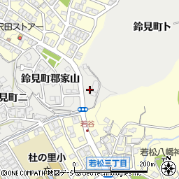 石川県金沢市鈴見町周辺の地図