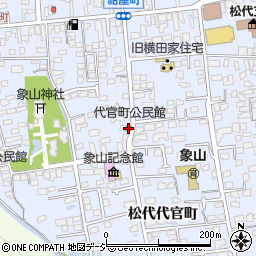 長野県長野市松代町松代代官町1443-2周辺の地図
