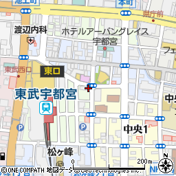 鳥ちょっ! 東武前店周辺の地図