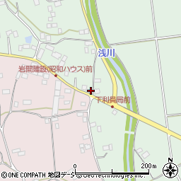 茨城県常陸太田市下利員町807周辺の地図
