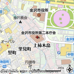 金沢市町会連合会周辺の地図