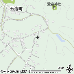 茨城県常陸太田市玉造町1296周辺の地図