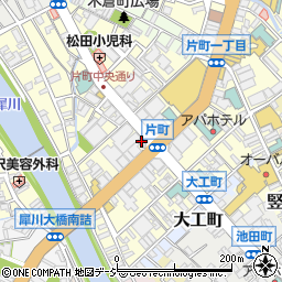 金澤紅屋周辺の地図