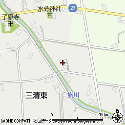 富山県南砺市三清東310周辺の地図
