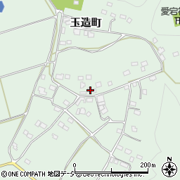 茨城県常陸太田市玉造町1281周辺の地図