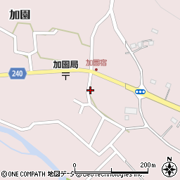 栃木県鹿沼市加園659周辺の地図