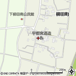 宇都宮酒造株式会社周辺の地図