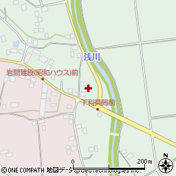 茨城県常陸太田市下利員町808周辺の地図