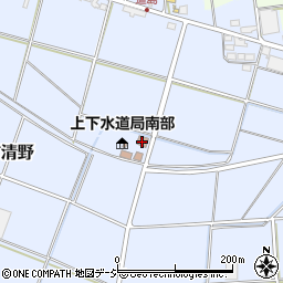 長野市上下水道局　浄水課南部出張所周辺の地図