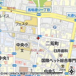 なか卯宇都宮店周辺の地図