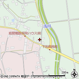茨城県常陸太田市下利員町804周辺の地図