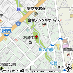 桜川第二遊園地周辺の地図